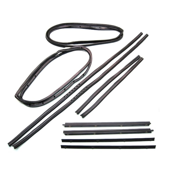 Fairchild Industries Kd2010 - 1976-1986 Jeep Cj7 Belt, Channel, Seal Kit KD2010 - main